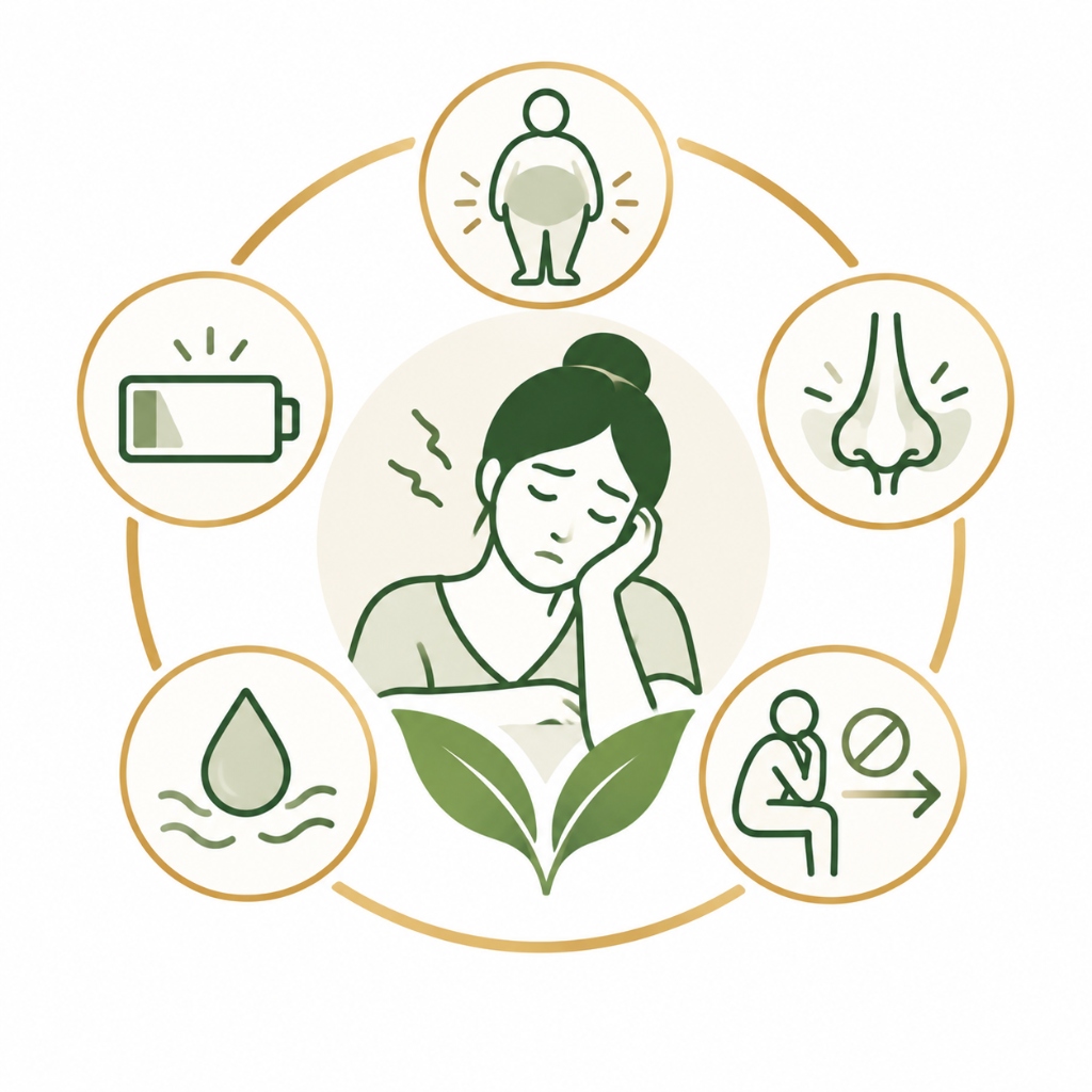 Kapha Imbalance Signs